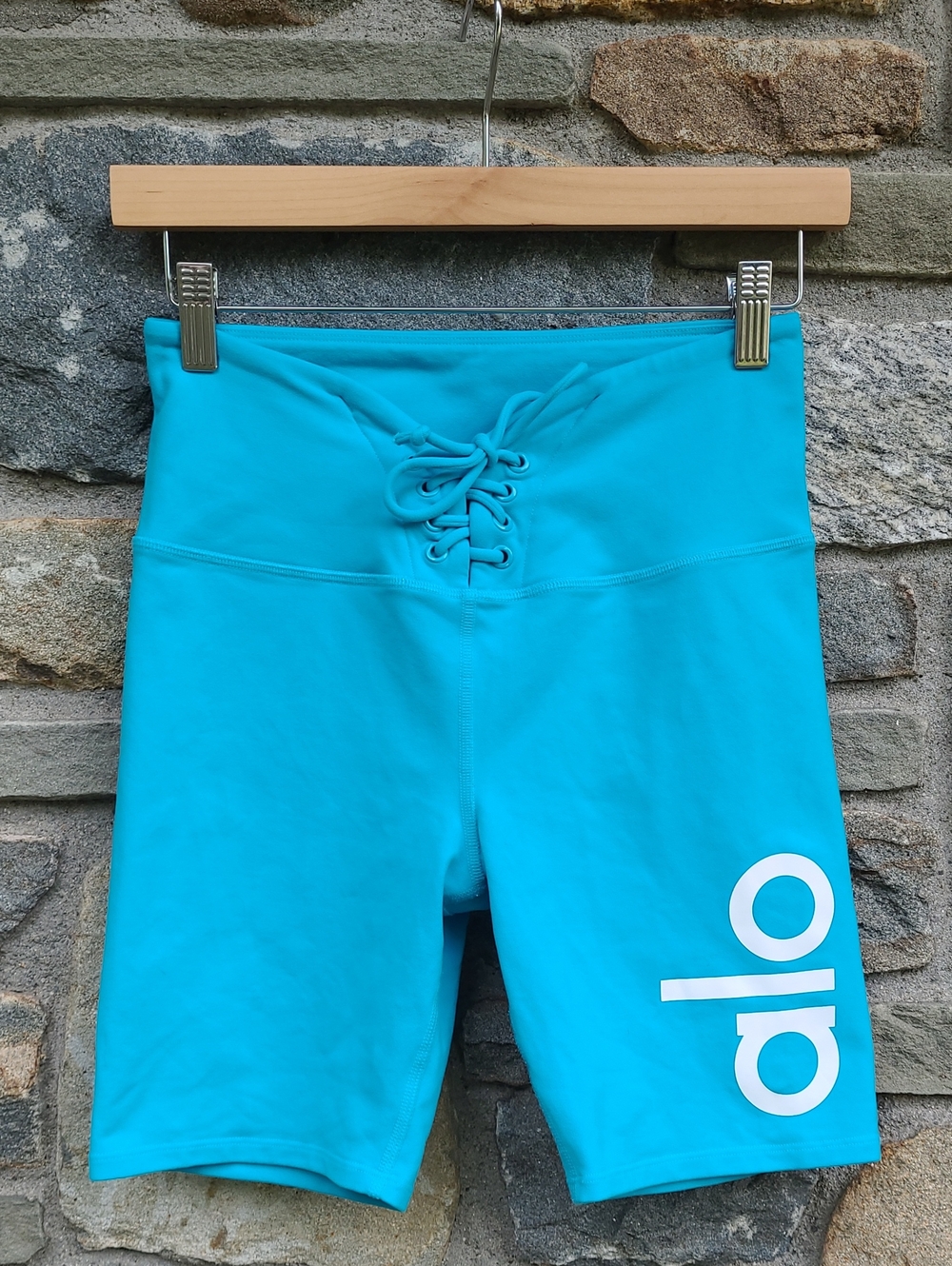 Alo Lace Up Yogi Shorts